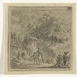 Soldiers at a Gate