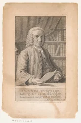 Portrait of Johannes Enschedé (Joannes Enschede, Type Founder and Printer)