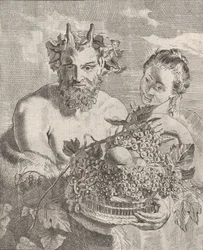 Satyr and Bacchante