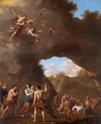 The Angels Guiding The Shepherds To The Nativity