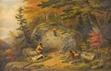 Autumn in West Canada, Chippeway Indians