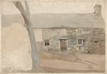 Cottages at Llanllyfni, North Wales