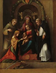 The Mystic Marriage of Saint Catherine, 1510-1515