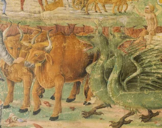 Dragons and Images of Rural Life (detail)