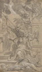Martyrdom of Two Female Saints, 1625-1704
