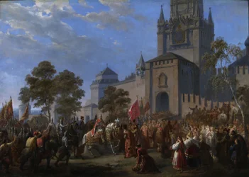 The national uprising of Kuzma Minin and Count Dmitry Pozharsky, 1856