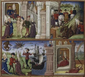 Illustration for the Epic The Aeneid by Virgil