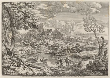 A Man Showing Mercury the Eagle of Jupiter