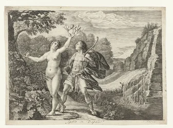 Apollo Chasing Daphne