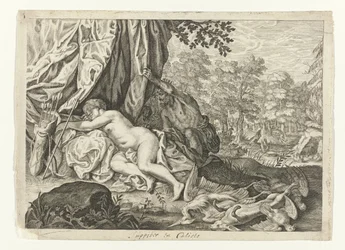 Jupiter and Callisto (series title: Metamorphoses of Ovid)