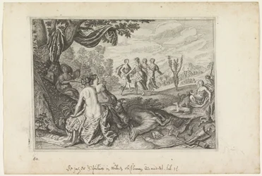 Apulus Transformed into an Olive Tree (Metamorphoses of Ovid)