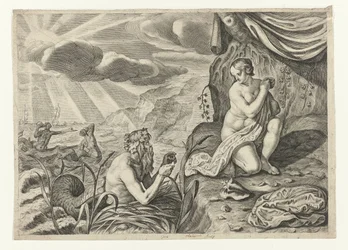 Scylla Fleeing from Glaucus, Metamorphoses of Ovid (series title)