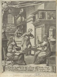 Christ in the House of Martha and Mary