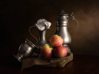 Classic Apples and Pewter