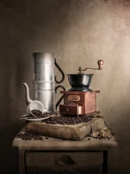 Vintage Coffee Still Life