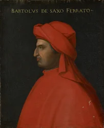 Portrait of Bartolo da Sassoferrato