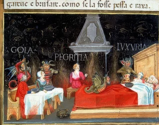 Punishment of the Lustful, the Gluttonous, and the Lazy