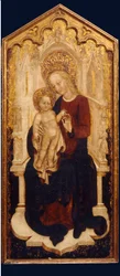 The Virgin and Child Enthroned