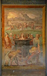 A Female Saint is Boiled Alive