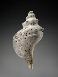 Celestial Conch Shell with Skulls, AD 900-1521
