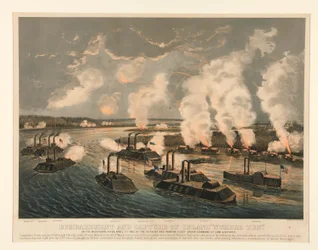 Bombardment and Capture of Island