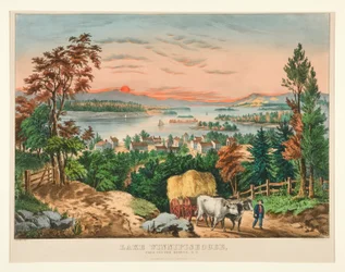 Lake Winnipesaukee, from Centre Harbor, NH