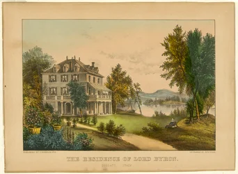 The Residence of Lord Byron