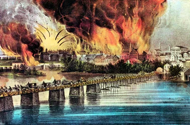 The Fall of Richmond, Virginia, American Civil War