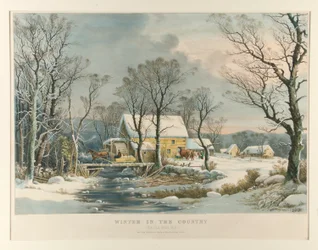 Winter in the Country, The Old Grist Mill
