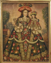 The Virgin of the Pilgrims and Child