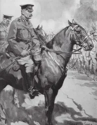 Lord Kitchener Inspecting Part of Kitchener