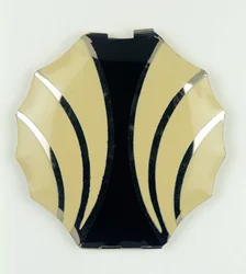 Princess Art Deco Powder Compact, Czech, 1920s