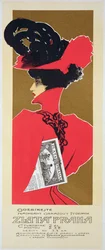 Reproduction of a Poster Advertising Zlata Praha, a Weekly Illustrated Newspaper, Prague