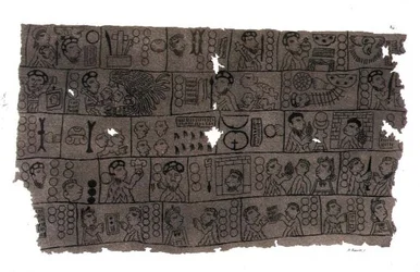 Christian Calendar in the Hieroglyphic Aztec style