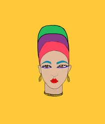 Girl with Headscarf