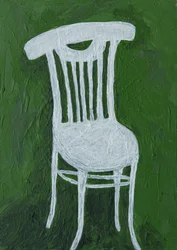 White Chair Green
