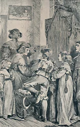Joy. Frontispiece to Golden Thoughts from Golden Fountains