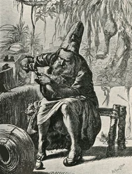 The Dervise Plucks the Hairs from the Cat