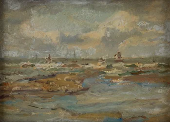 Rough Sea, Yorkshire