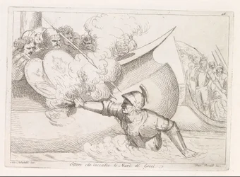 Hector Sets the Greek Ships on Fire
