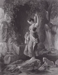 The Nymph of the Waterfall