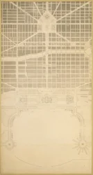 Plate 129 from The Plan of Chicago, 1909: Chicago. The Business Center of the City
