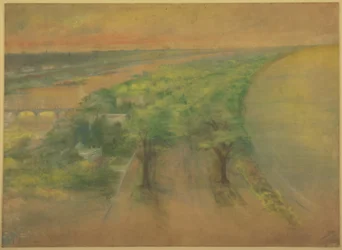 Plate 50 A from Plan of Chicago 1909: Chicago. View of the Proposed Park on the South Shore