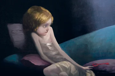 The Young Bride and the Dead Wives (detail), from Bluebeard by Charles Perrault