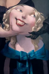 The Proposal (detail), from Bluebeard by Charles Perrault