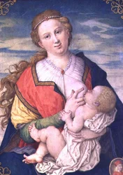 Virgin and Child, 1600 after a drawing by Albrecht Durer