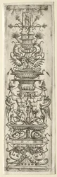 Ornament Fillet with Candelabre-Ornament