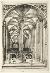 View in the Interior of St. Catherine