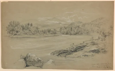 Androscoggin River by Lead Mine Bridge, Gorham, New Hampshire