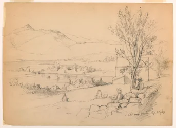 Artists Sketching at Chocorua Pond, New Hampshire, September 28, 1854
